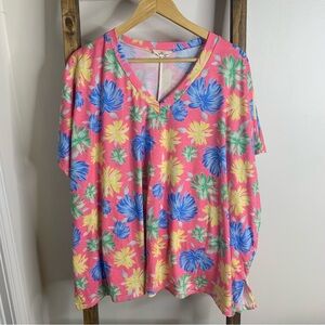 Hopely Oversized V-Neck Blouse